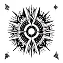 Rune for inner self, inner peace, personal power, wisdom, courage, protection, divine guidance, abundance, love, freedom tattoo design idea