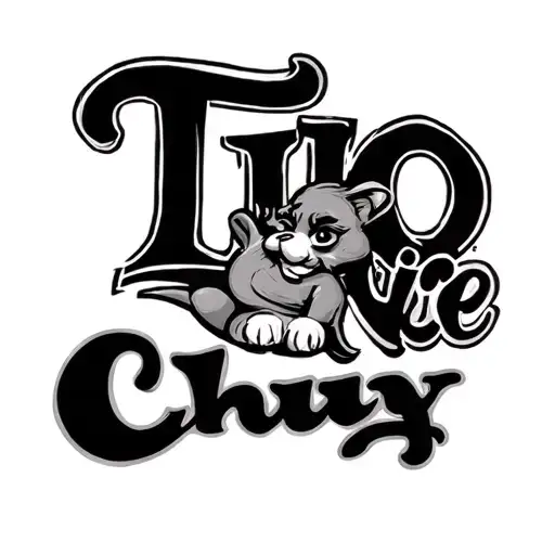 long live tio chuy and the tio chuy and cursive small tattoo design idea