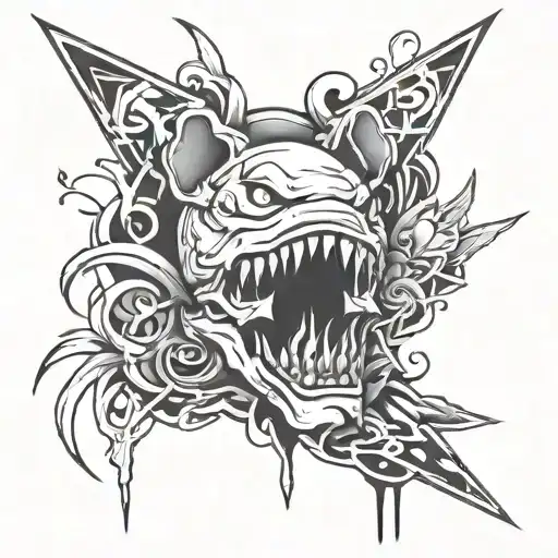 graffiti style tattoo tattoo design idea