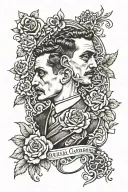Gavrilo Princip tattoo design idea