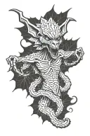 demogorgon tattoo design idea