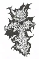 demogorgon tattoo design idea