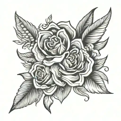 1950s tattoo design idea