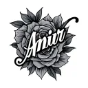 amir name tattoo tattoo design idea