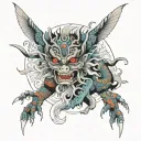 chronos tattoo design idea