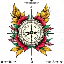 Coordinates tattoo tattoo design idea