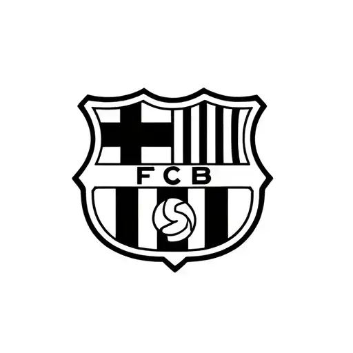 FC Barcelona logo tattoo design idea