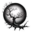 Poison Tree tattoo design idea
