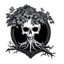 Poison Tree tattoo design idea