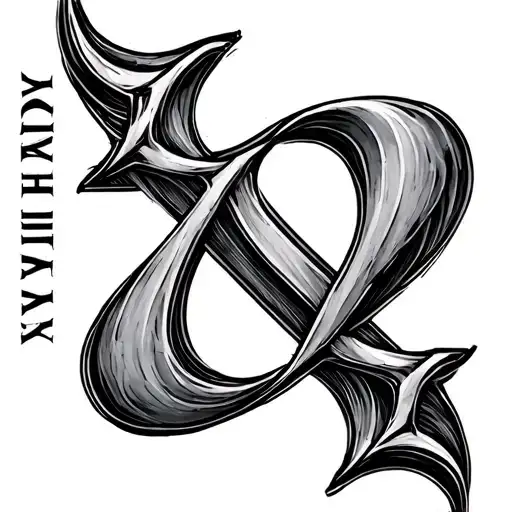 April 6 1985 roman numerals tattoo design idea