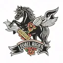 equal rights tattoo design idea