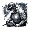 welding tattoo design idea