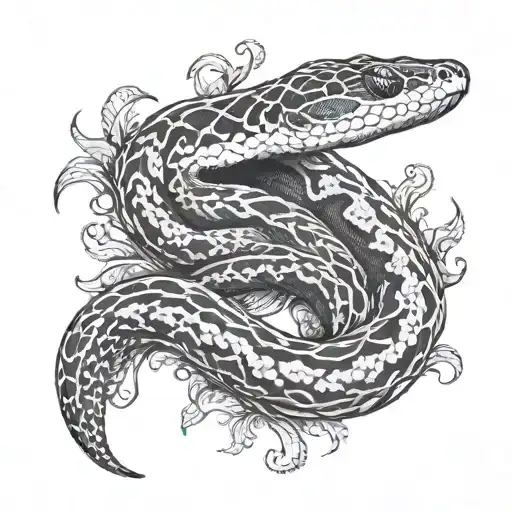 11+ Reticulated Python Tattoo Ideas in 2026 - BlackInk AI