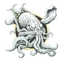 cthulhu tattoo design idea