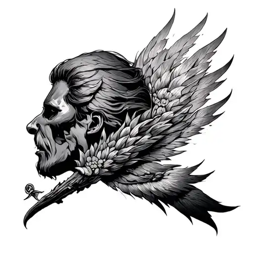 Perseverance tattoo design idea