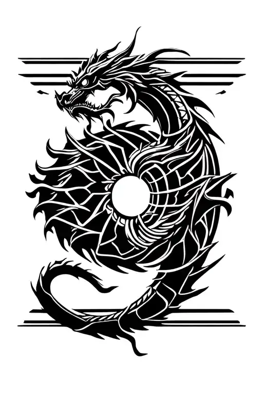 Bracelet dragon wrist seven deadly sin tattoo design idea