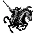 St George tattoo design idea