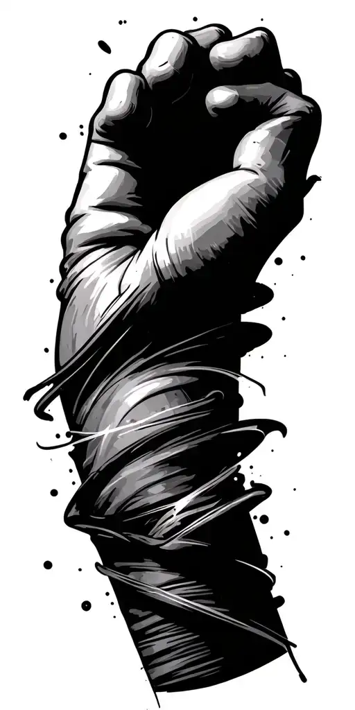 urban graffiti style tattoo design idea