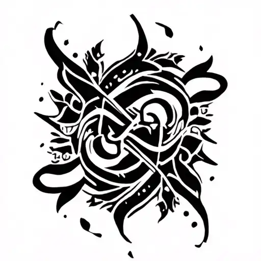 unforgettable written in cursive tattoo design idea