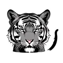 Anime Tiger tattoo design idea