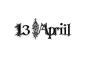 "13 April " tattoo design idea