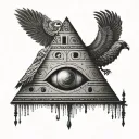 egypt, , photographer, camera, hieroglyph style tattoo design idea