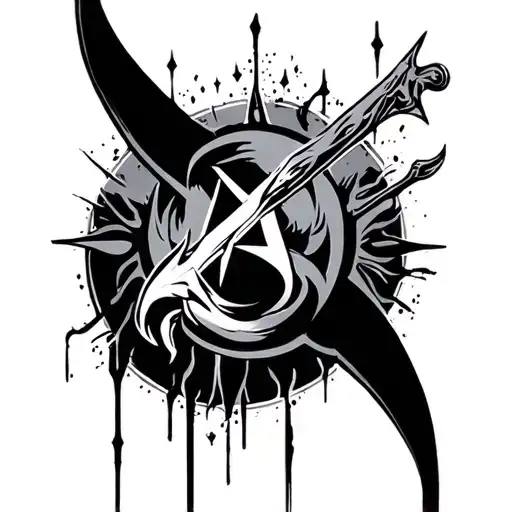 Atheist tattoo design idea