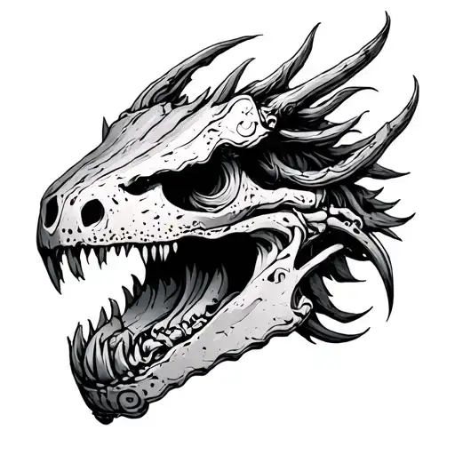 Ark Specimen Implant tattoo design idea