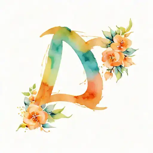 elegant script Brandon tattoo design idea