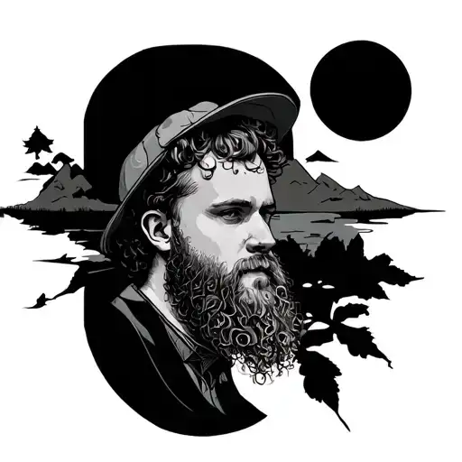 Bon Iver tattoo design idea