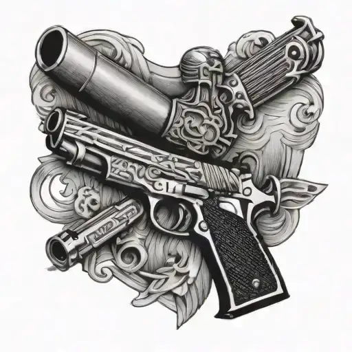 2nd Amendment tattoo design idea