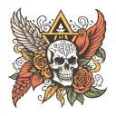 Strong Consistent tattoo design idea