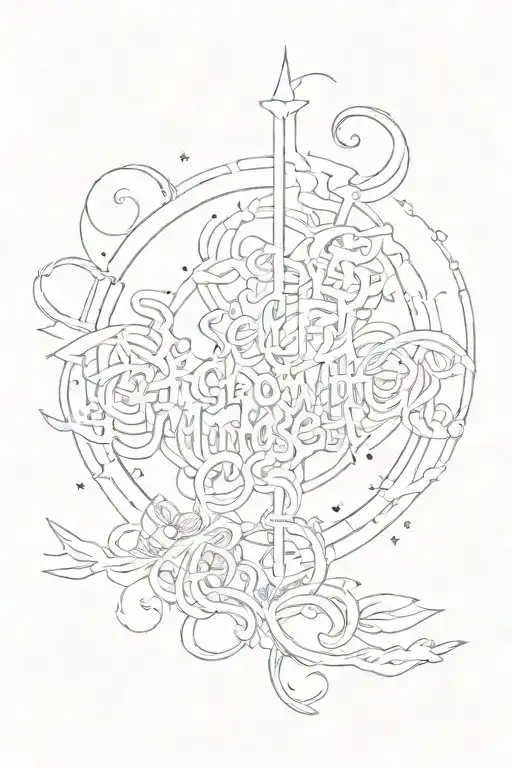 self growth mindset > Motivation quote tattoo design idea