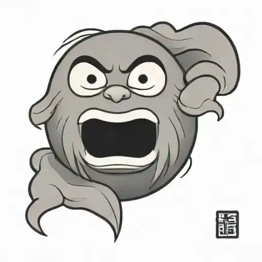 DARUMA DOLL tattoo design idea