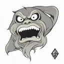 DARUMA DOLL tattoo design idea