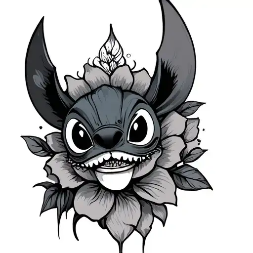 Stiches tattoo design idea