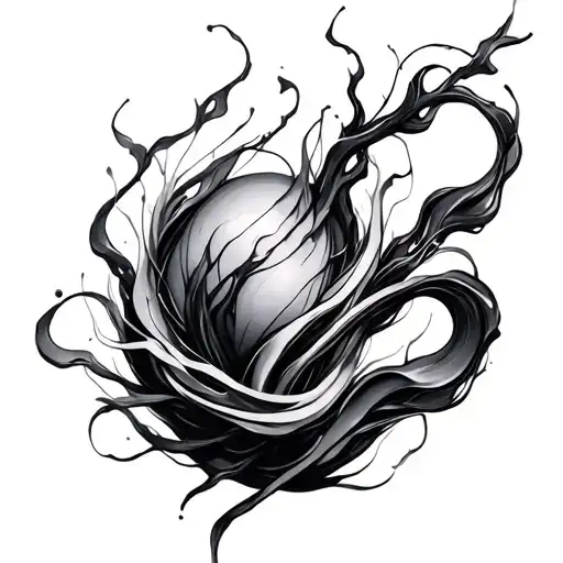 Kintsugi tattoo design idea