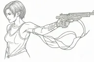 resident evil  tattoo design idea