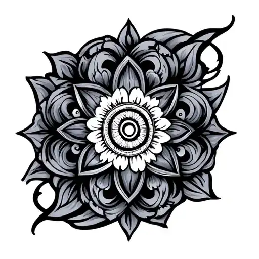 Karma sanskrit tattoo design idea