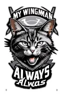 "My Wingman, Always" f14 tomcat  tattoo design idea