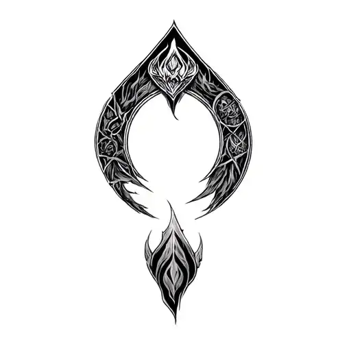 Coverup Norse Mythology tattoo design idea