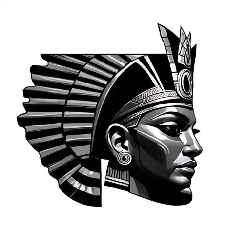 Egyptian tattoo design idea