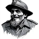 Captain Spaulding tattoo design idea