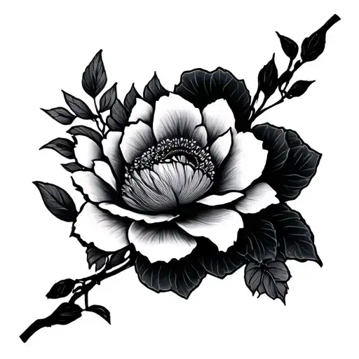 Korean tattoo design idea