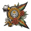 tool Lateralus with Vancouver Canada realism  tattoo design idea