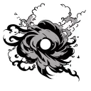 Akatsuki Cloud tattoo design idea