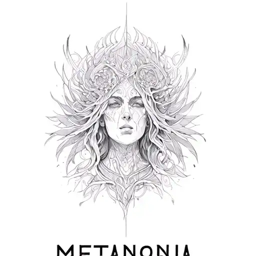 Metanoia with transformation designs tattoo design idea