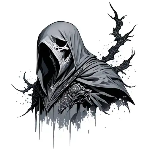 Destiny 2 Ghost tattoo design idea