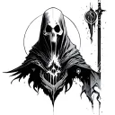 Destiny 2 Ghost tattoo design idea