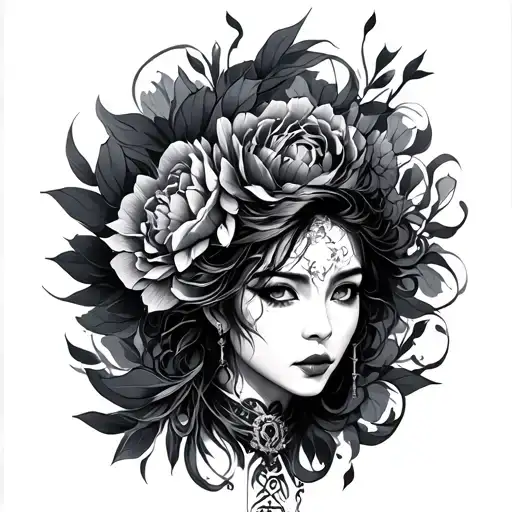 Satori Gojo tattoo design idea